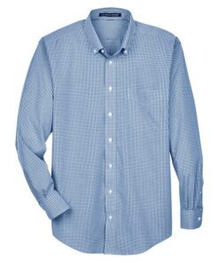 Men's Gingham Check Woven Dress Shirt