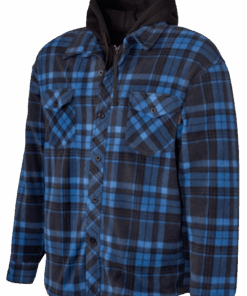 Sherpa Lined Fleece Jac-Shirt